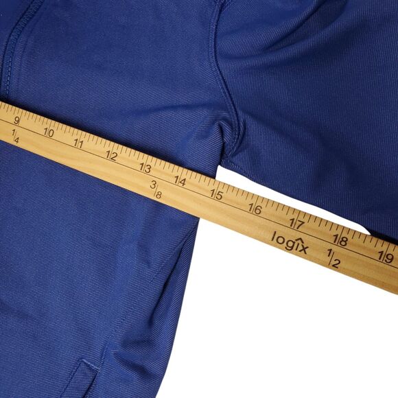 UNDER ARMOUR Jacket Womens Small Blue Full Zip Fitted Activewear Track Running - Picture 3 of 8
